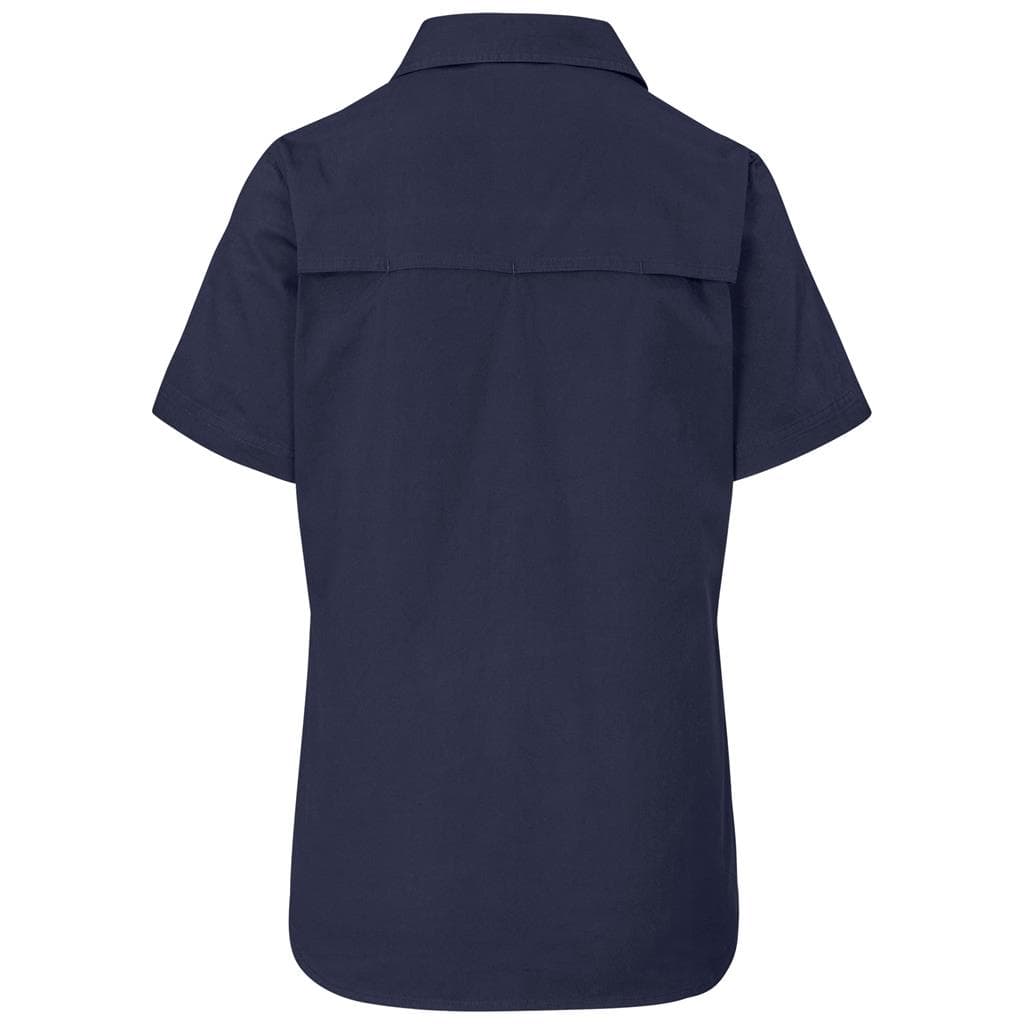 Ladies Short Sleeve Mawenzi Twill Shirt 14