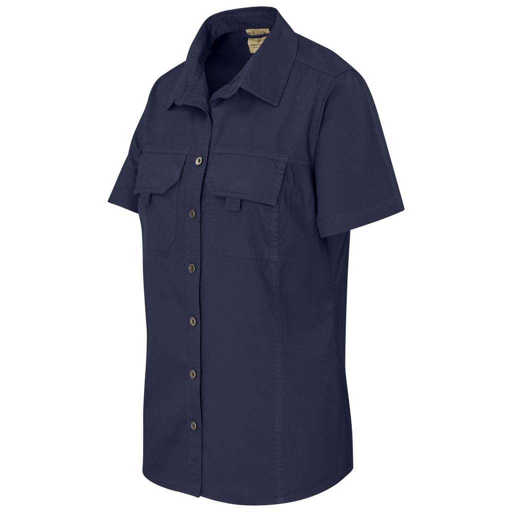 Ladies Short Sleeve Mawenzi Twill Shirt 13