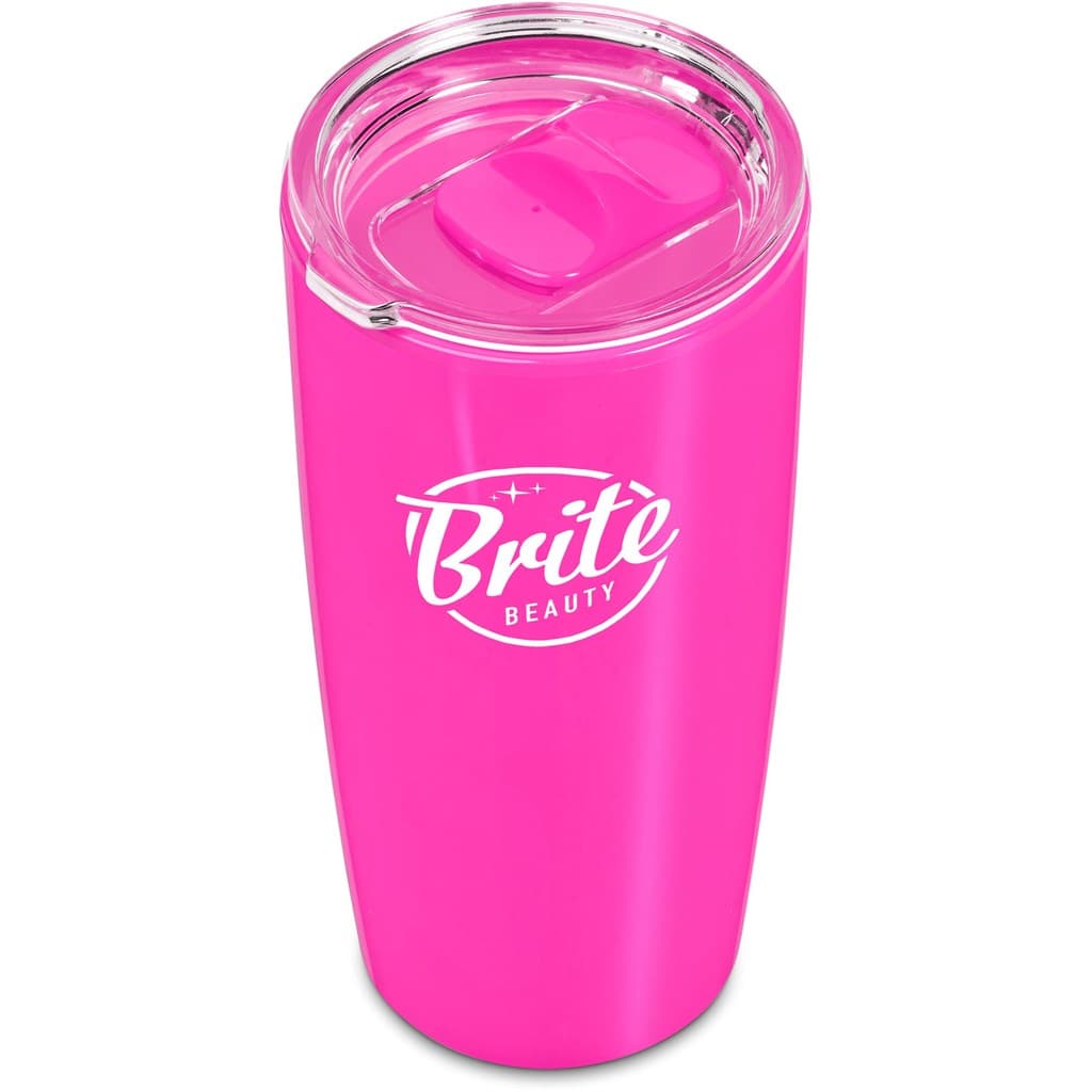 Altitude Daytona Plastic 2-in-1 Double-Wall Tumbler & Straw - 600ml 98