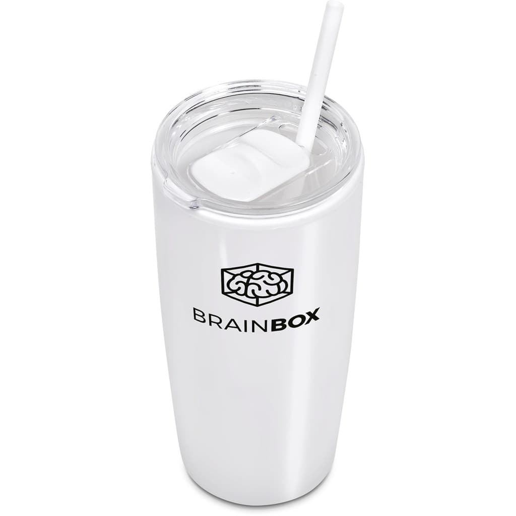 Altitude Daytona Plastic 2-in-1 Double-Wall Tumbler & Straw - 600ml 133