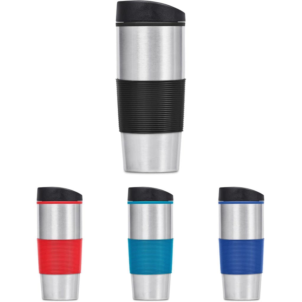 Ridge Stainless Steel & Plastic Double-Wall Tumbler - 450ml 2