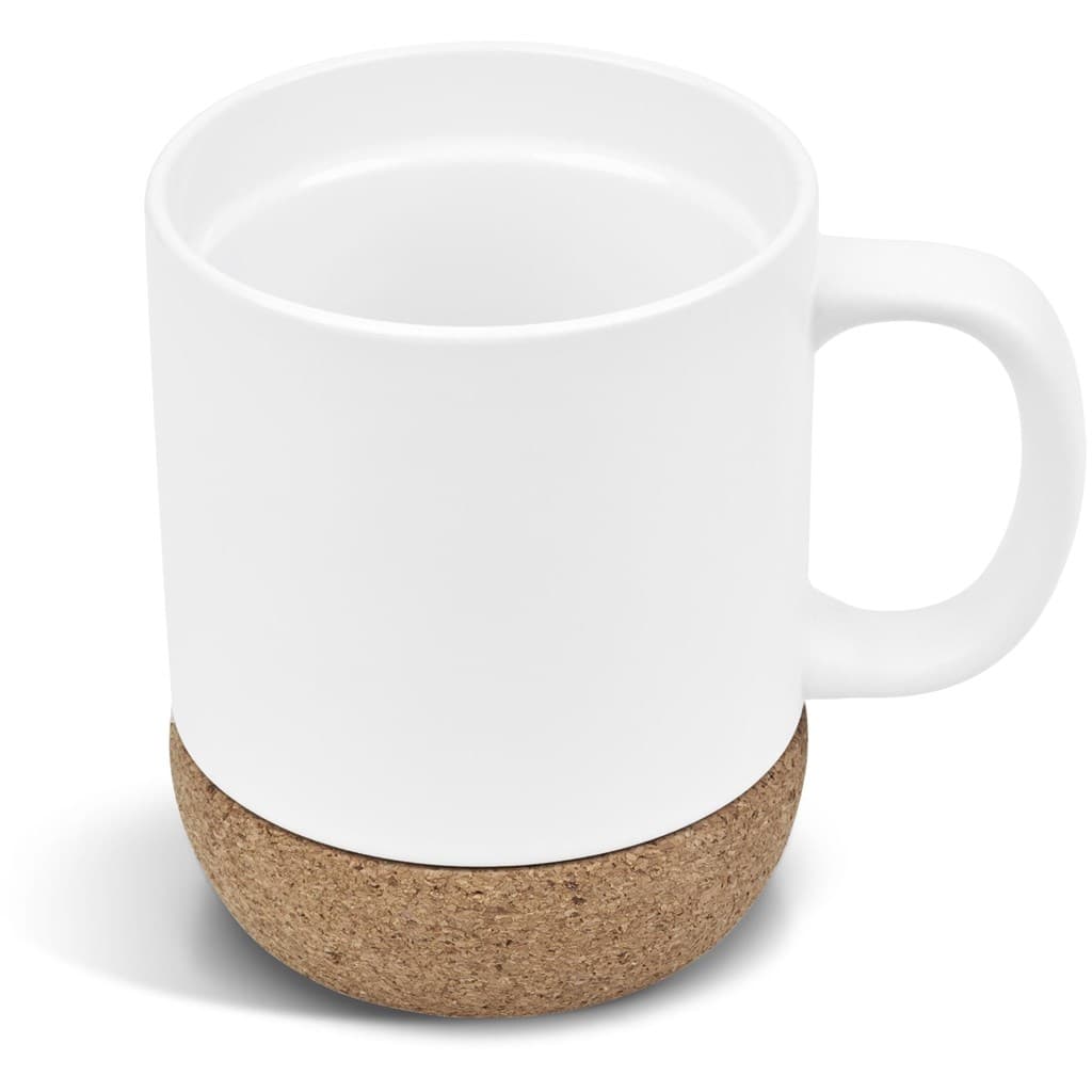 Serendipio Sienna Cork & Ceramic Coffee Mug - 340ml 16
