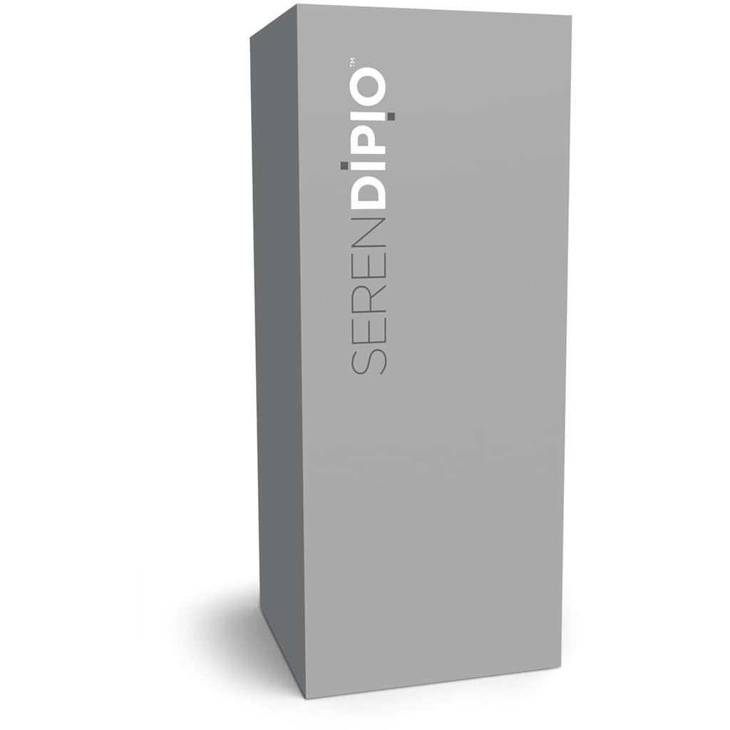 Serendipio Fire & Ice Stainless Steel & Plastic 2-In-1 Tumbler - 435ml 10