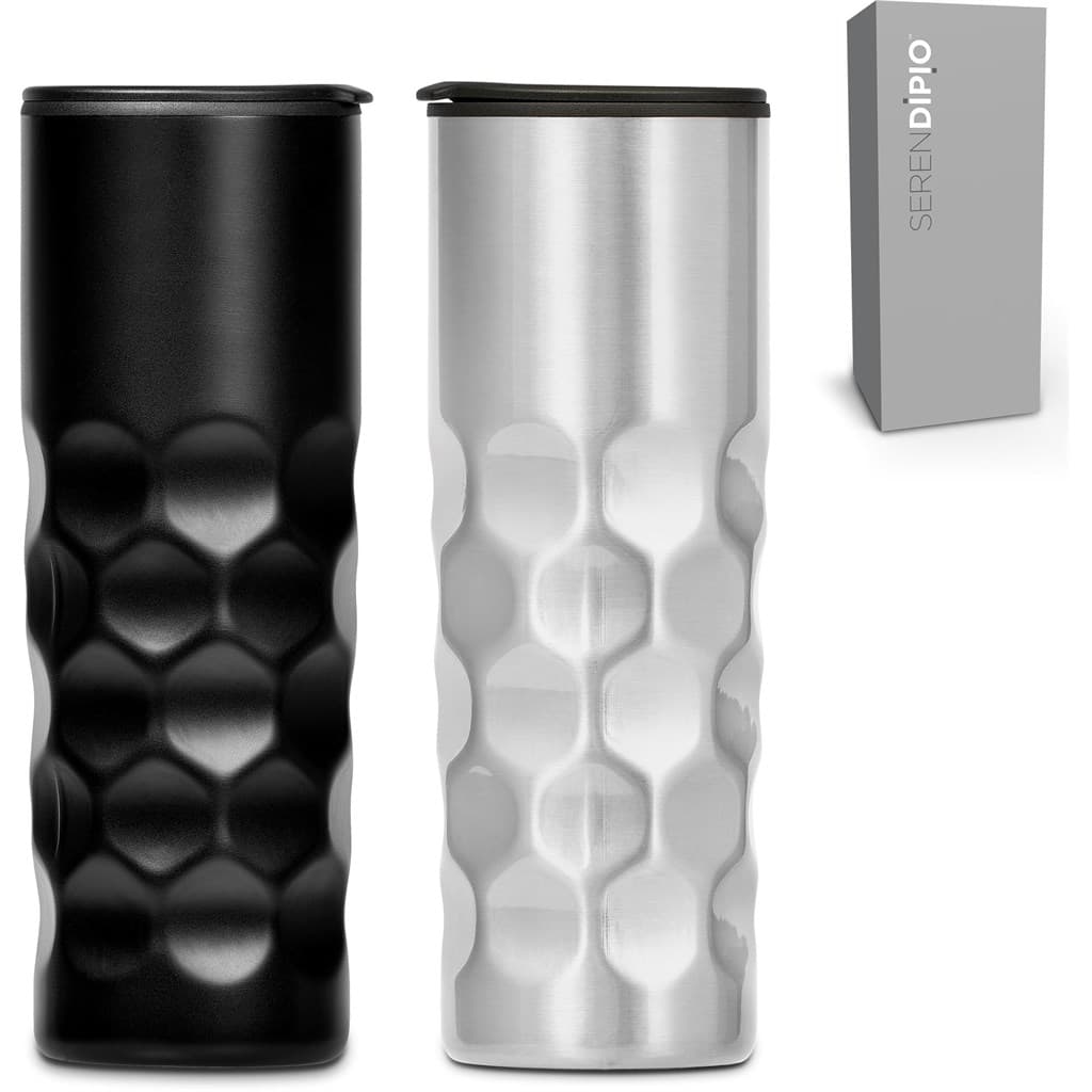 Serendipio Meteor Stainless Steel & Plastic Double-Wall Tumbler - 450ml 4