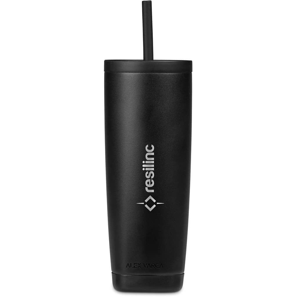 Alex Varga Aurelian Stainless Steel 2-in-1 Vacuum Tumbler & Straw 9