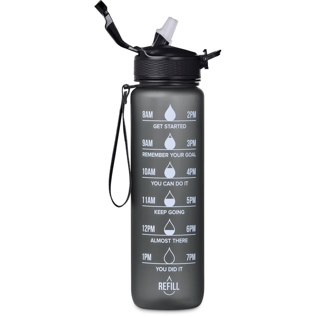 Eva & Elm Neptune Plastic Water Bottle - 1 Litre 2