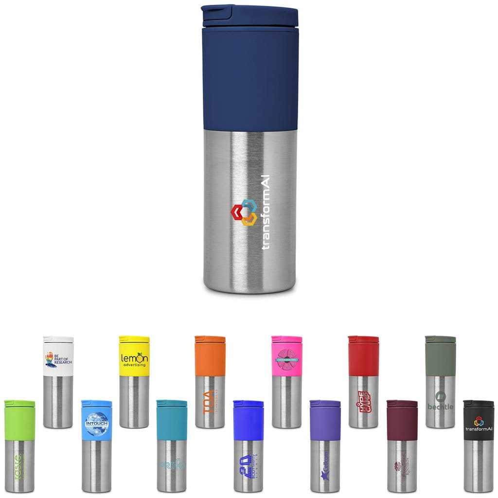 Kooshty Typhoon Stainless Steel & Plastic Double-Wall Tumbler - 450ml 1