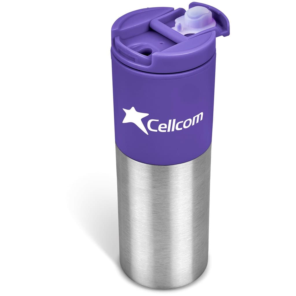 Kooshty Typhoon Stainless Steel & Plastic Double-Wall Tumbler - 450ml 125