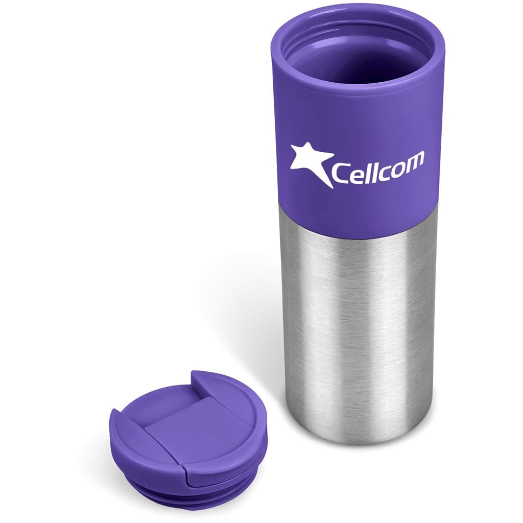 Kooshty Typhoon Stainless Steel & Plastic Double-Wall Tumbler - 450ml 123