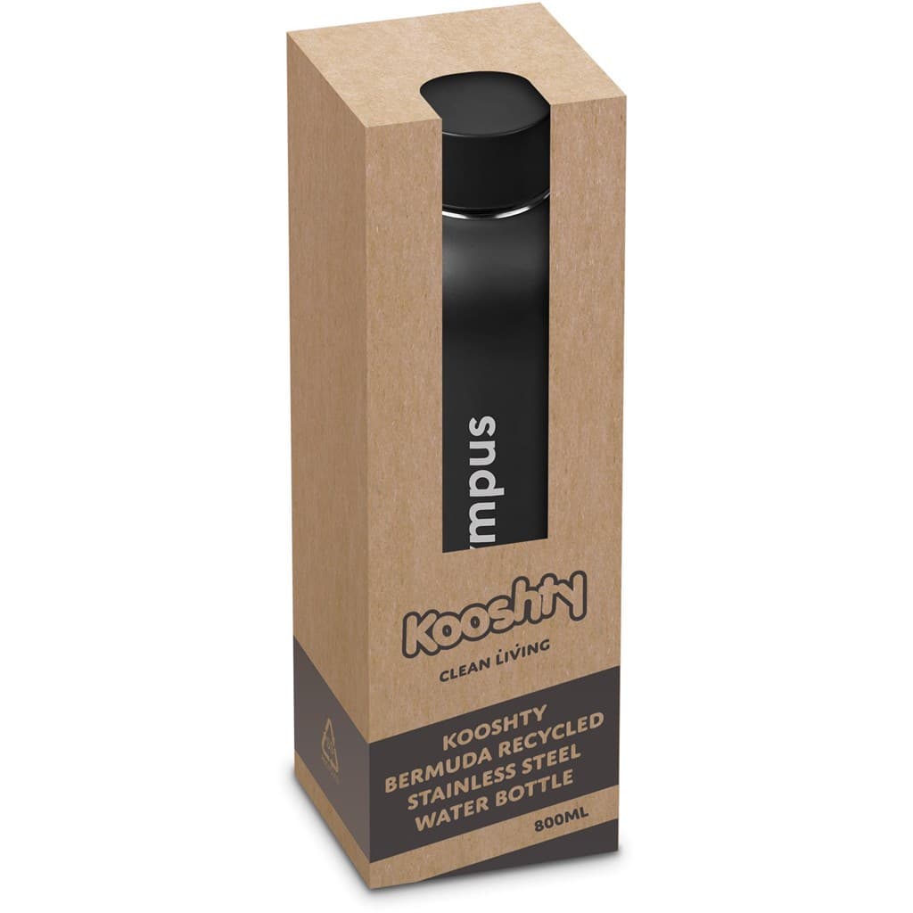 Kooshty Bermuda Recycled Stainless Steel Water Bottle – 800ml 3