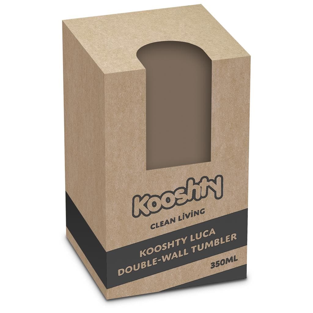 Kooshty Luca Stainless Steel & Plastic Double-Wall Tumbler – 350ml 2