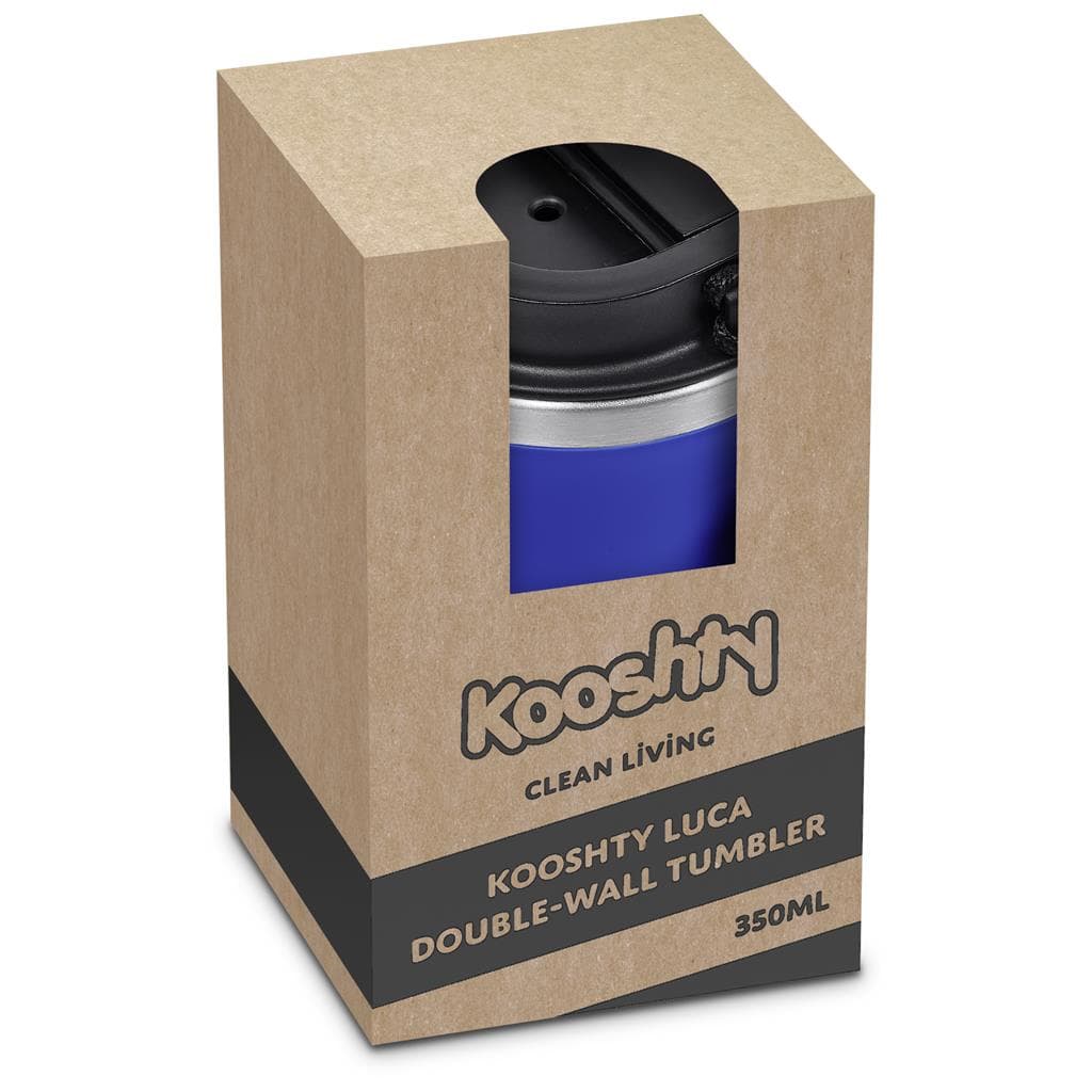 Kooshty Luca Stainless Steel & Plastic Double-Wall Tumbler – 350ml 14