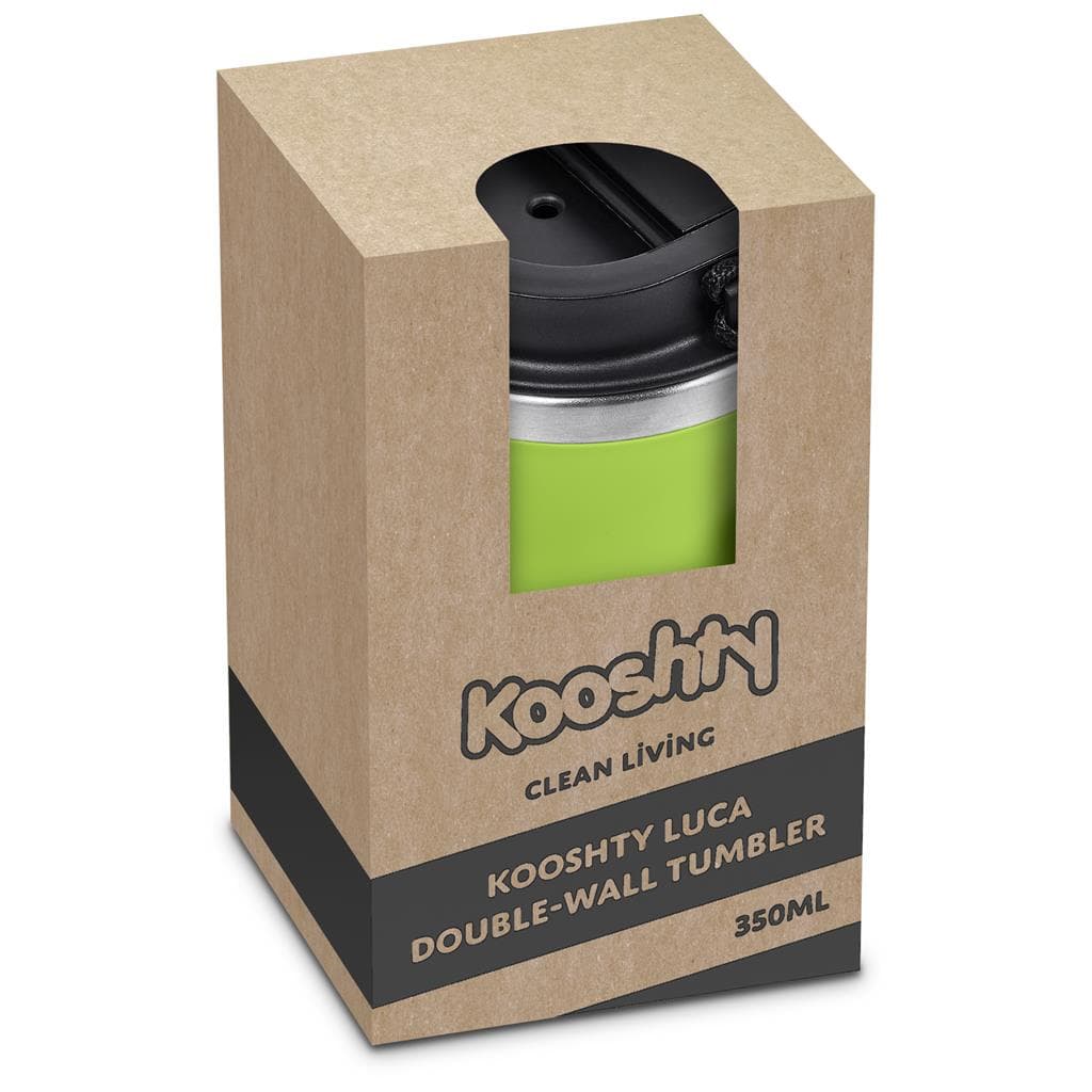 Kooshty Luca Stainless Steel & Plastic Double-Wall Tumbler – 350ml 35