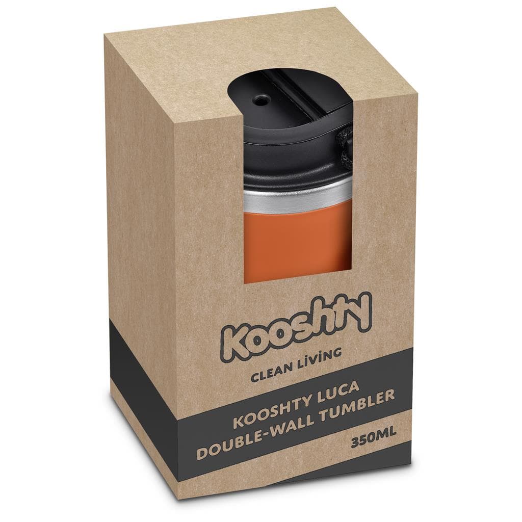 Kooshty Luca Stainless Steel & Plastic Double-Wall Tumbler – 350ml 49