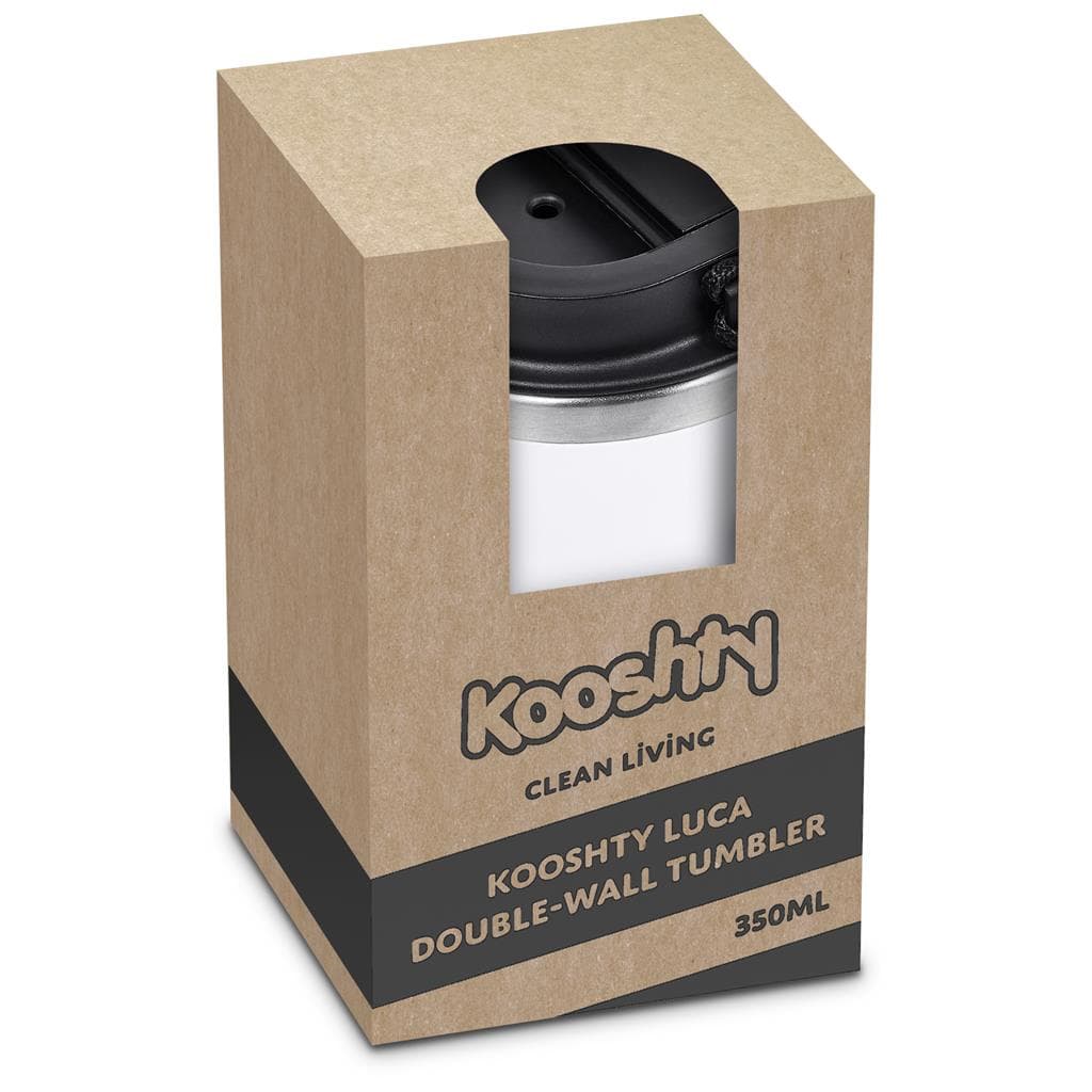 Kooshty Luca Stainless Steel & Plastic Double-Wall Tumbler – 350ml 66