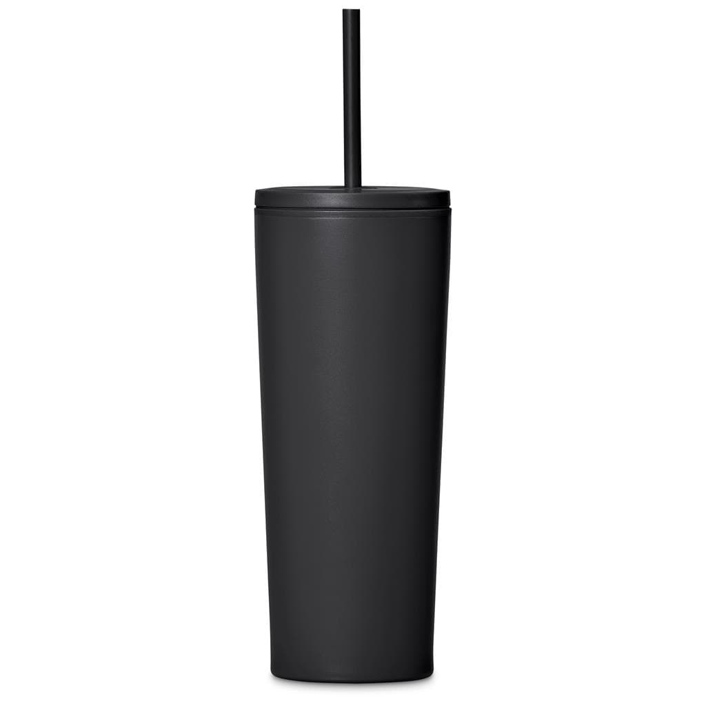 Kooshty Concorde Stainless Steel & Plastic Double-Wall Tumbler & Straw - 720ml 11