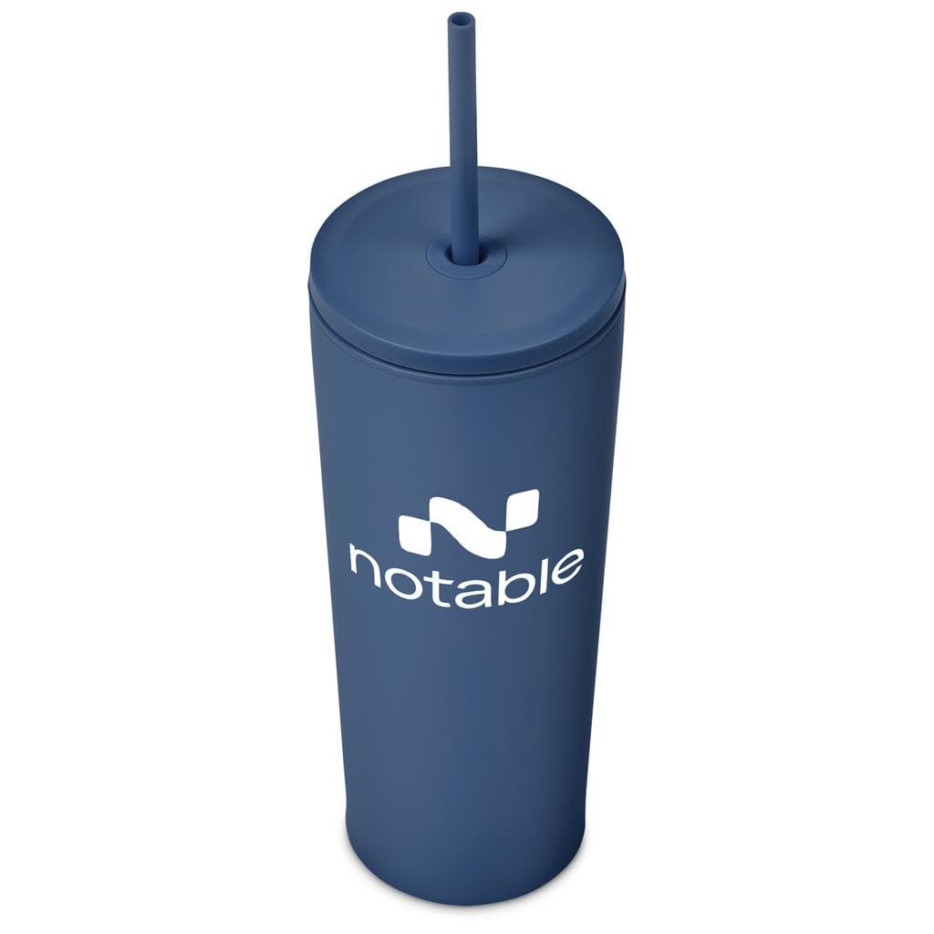 Kooshty Concorde Stainless Steel & Plastic Double-Wall Tumbler & Straw - 720ml 32