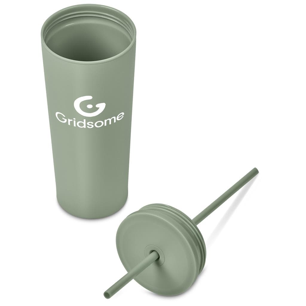 Kooshty Concorde Stainless Steel & Plastic Double-Wall Tumbler & Straw - 720ml 43