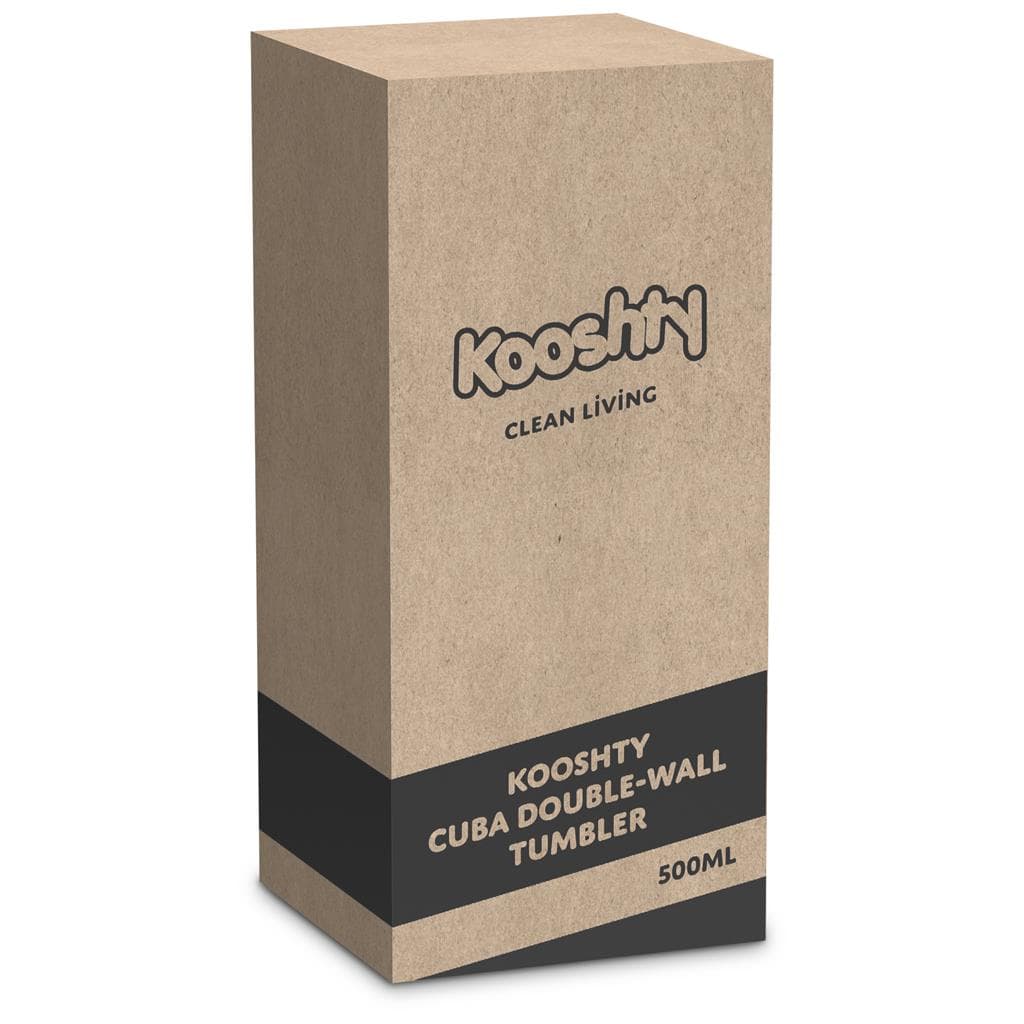 Kooshty Cuba Plastic Double-Wall Tumbler – 500ml 5