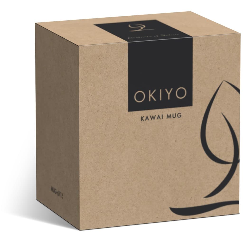 Okiyo Kawai Wheat Straw Mug & Spoon - 350ml 16