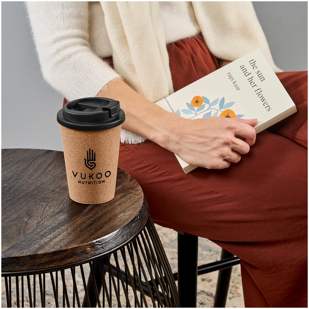 Okiyo Joki Cork & Wheat Straw Double-Wall Tumbler – 350ml 17