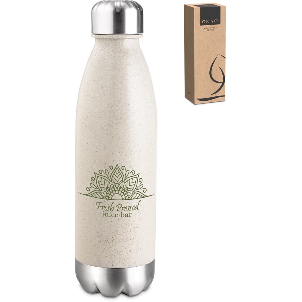 Okiyo Kimi Wheat Straw Water Bottle - 680ml 3