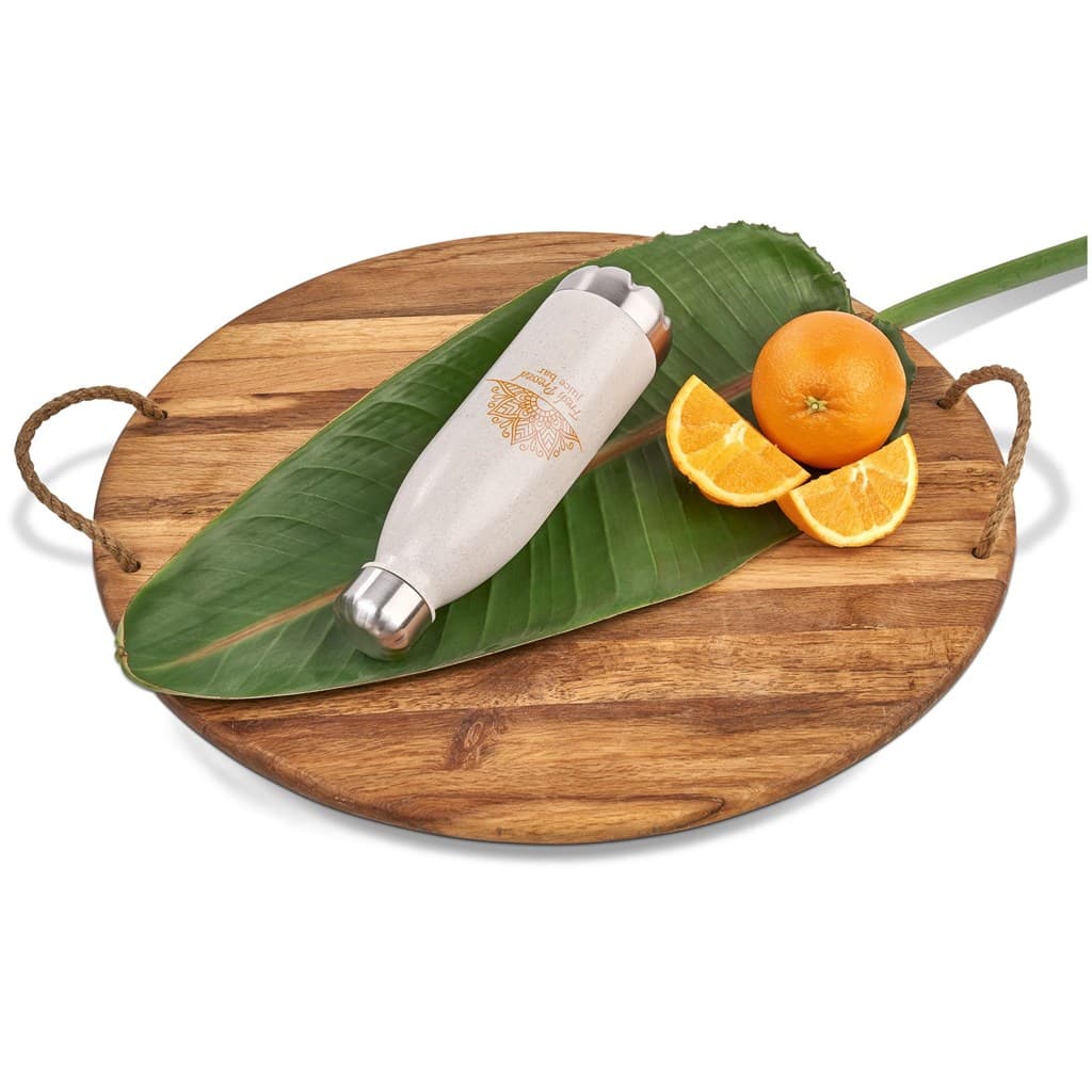 Okiyo Kimi Wheat Straw Water Bottle - 680ml 2