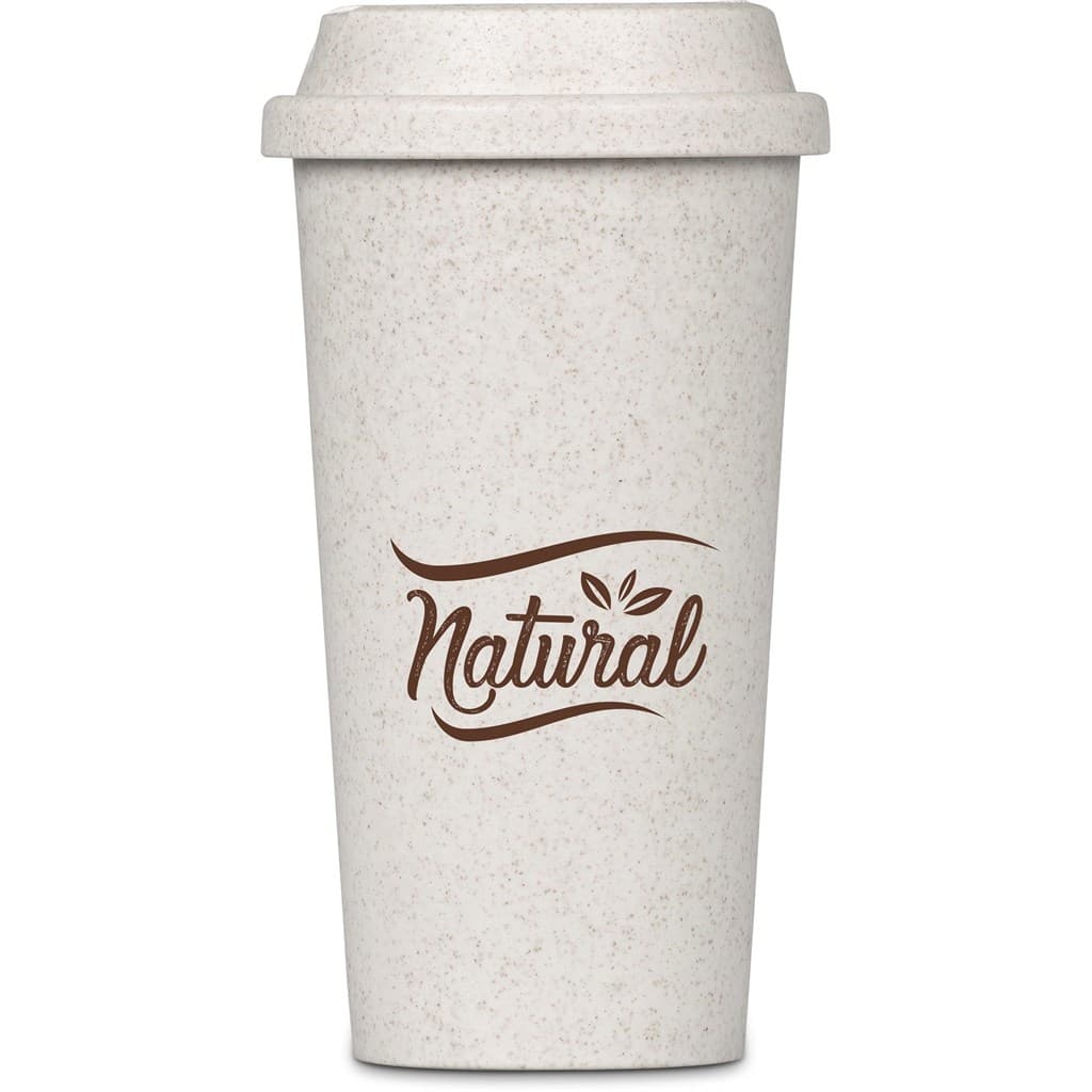 Okiyo Katagi Wheat Straw Double-Wall Tumbler – 450ml 1