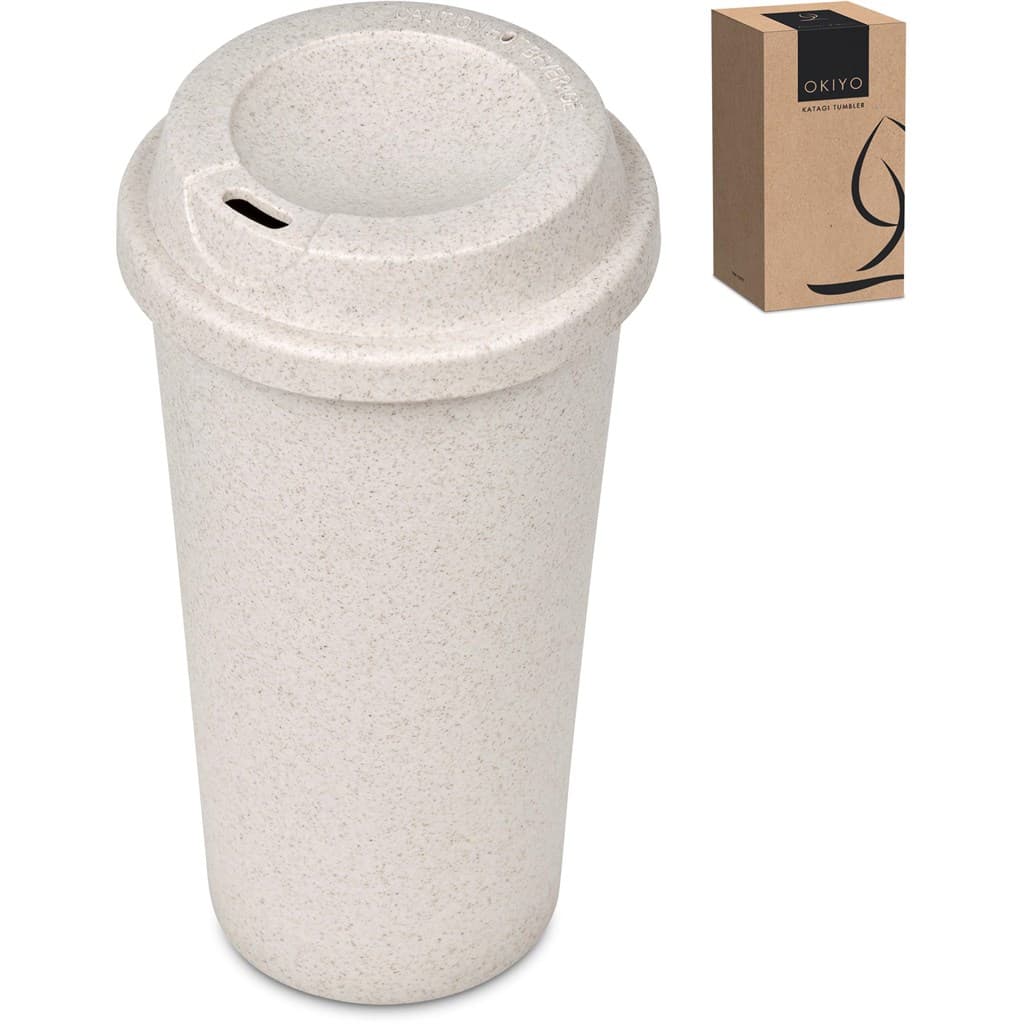 Okiyo Katagi Wheat Straw Double-Wall Tumbler – 450ml 9