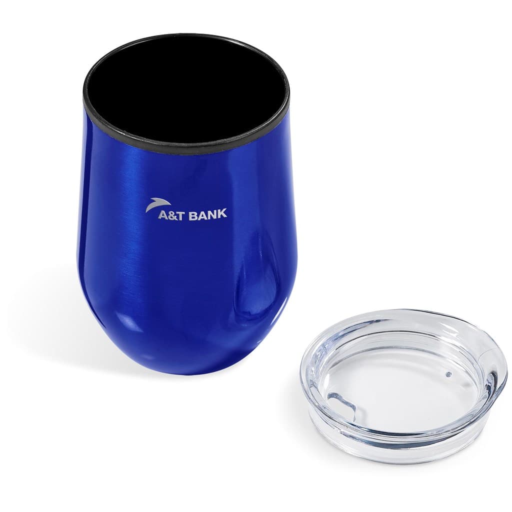 Serendipio Madison Stainless Steel & Plastic Double-Wall Tumbler - 350ml 16