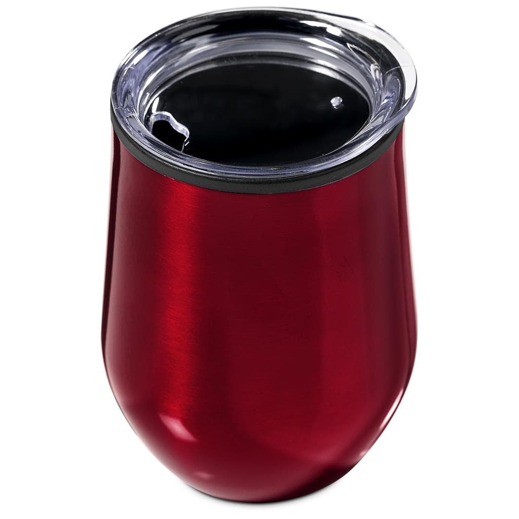 Serendipio Madison Stainless Steel & Plastic Double-Wall Tumbler - 350ml 18