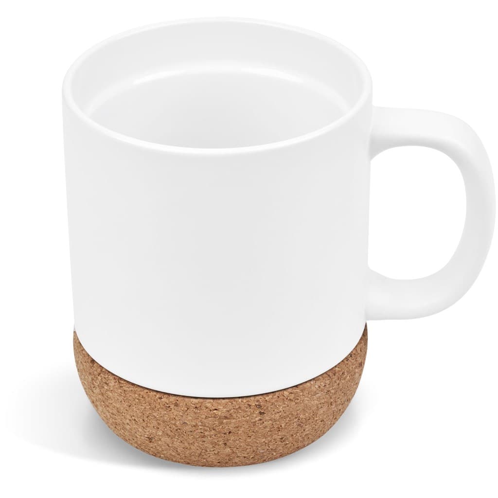 Serendipio Sienna Cork & Ceramic Sublimation Coffee Mug - 340ml 6