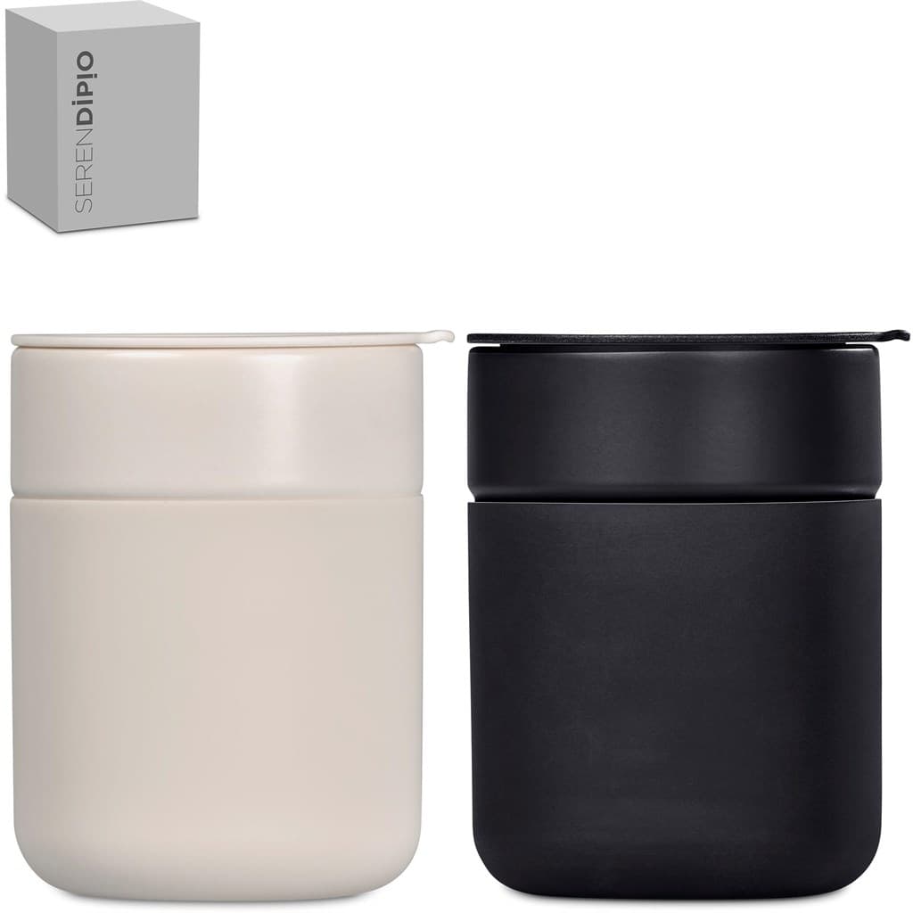 Serendipio Pimlico Ceramic Coffee Tumbler - 300ml 14