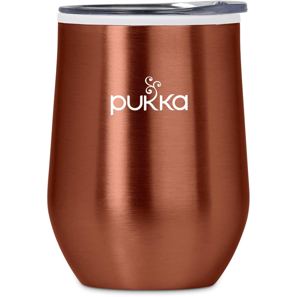 Serendipio Vogue Madison Stainless Steel & Plastic Double-Wall Tumbler - 350ml 15