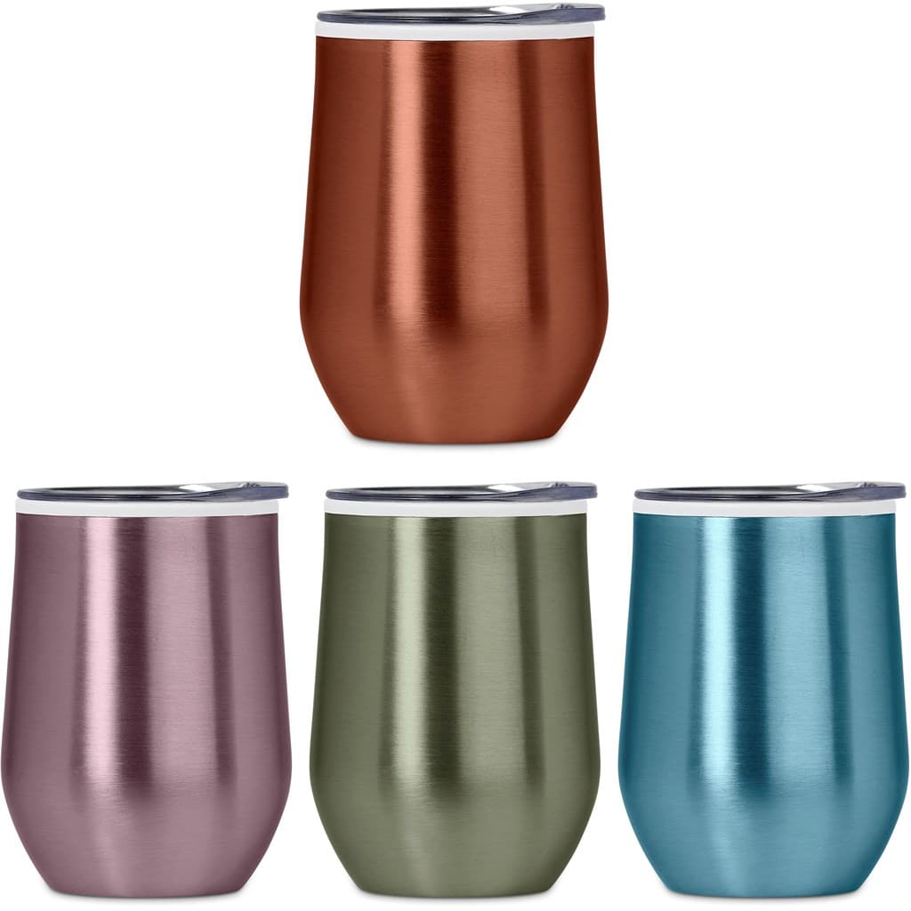 Serendipio Vogue Madison Stainless Steel & Plastic Double-Wall Tumbler - 350ml 3