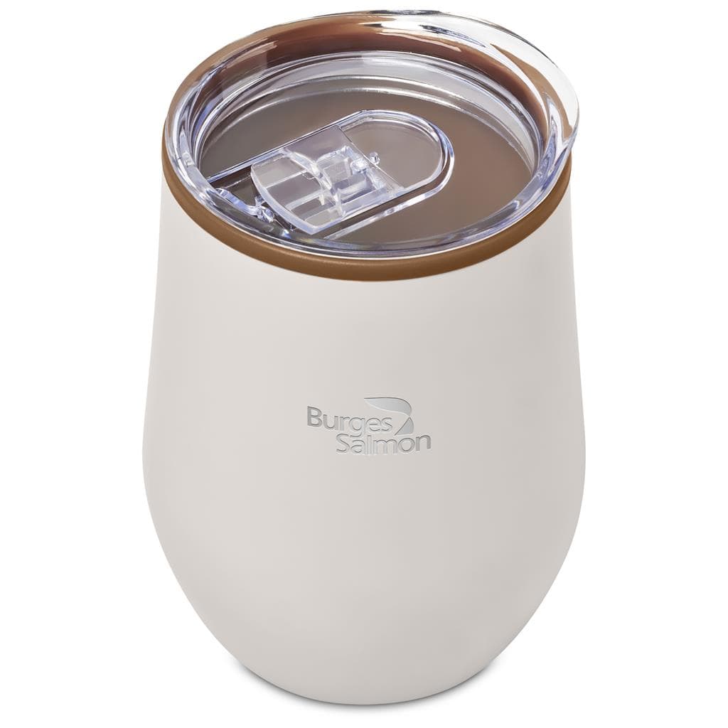 Serendipio Ovolo Stainless Steel & Plastic Double-Wall Tumbler – 350ml 24