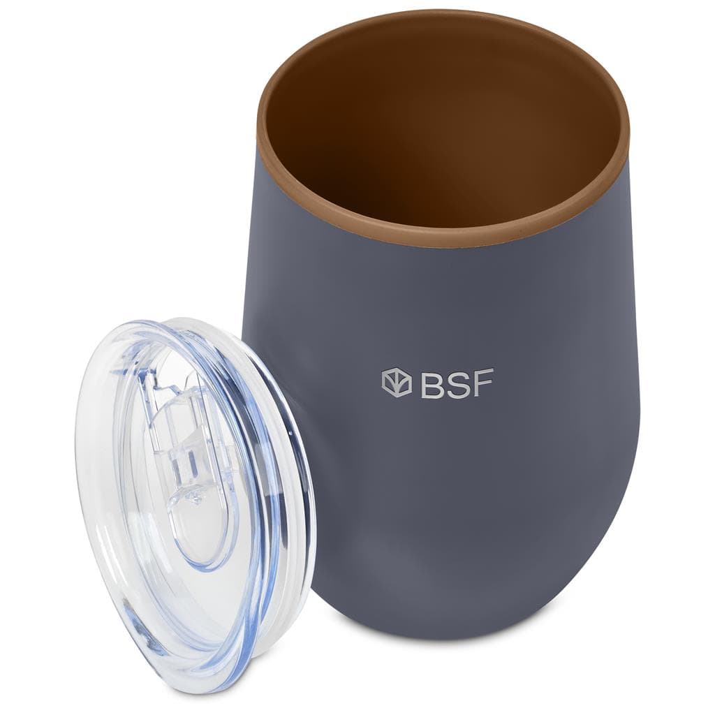 Serendipio Ovolo Stainless Steel & Plastic Double-Wall Tumbler – 350ml 28