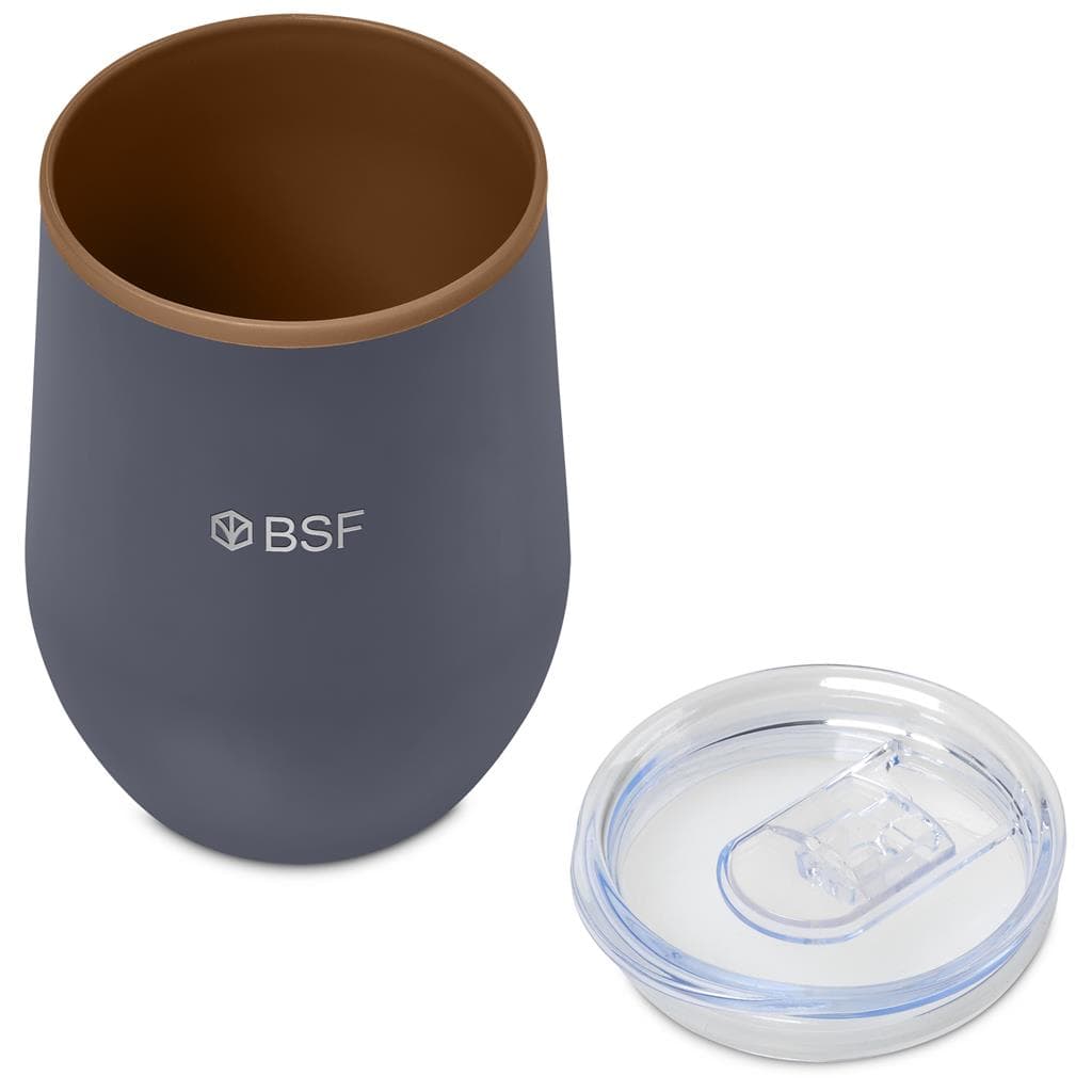 Serendipio Ovolo Stainless Steel & Plastic Double-Wall Tumbler – 350ml 30