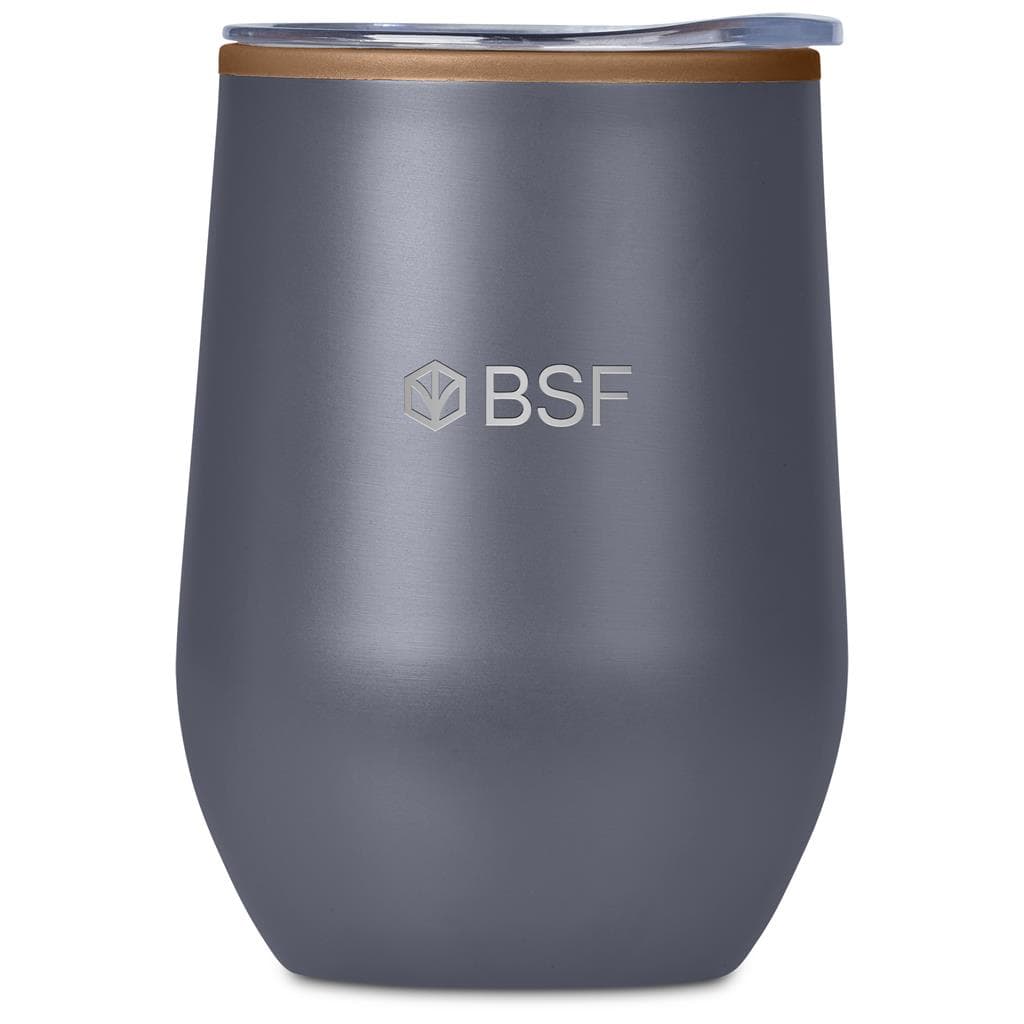 Serendipio Ovolo Stainless Steel & Plastic Double-Wall Tumbler – 350ml 25