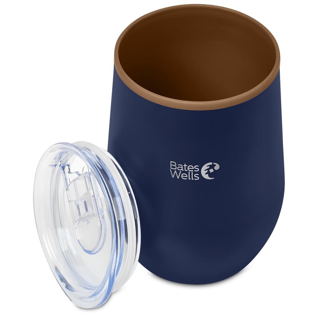 Serendipio Ovolo Stainless Steel & Plastic Double-Wall Tumbler – 350ml 40