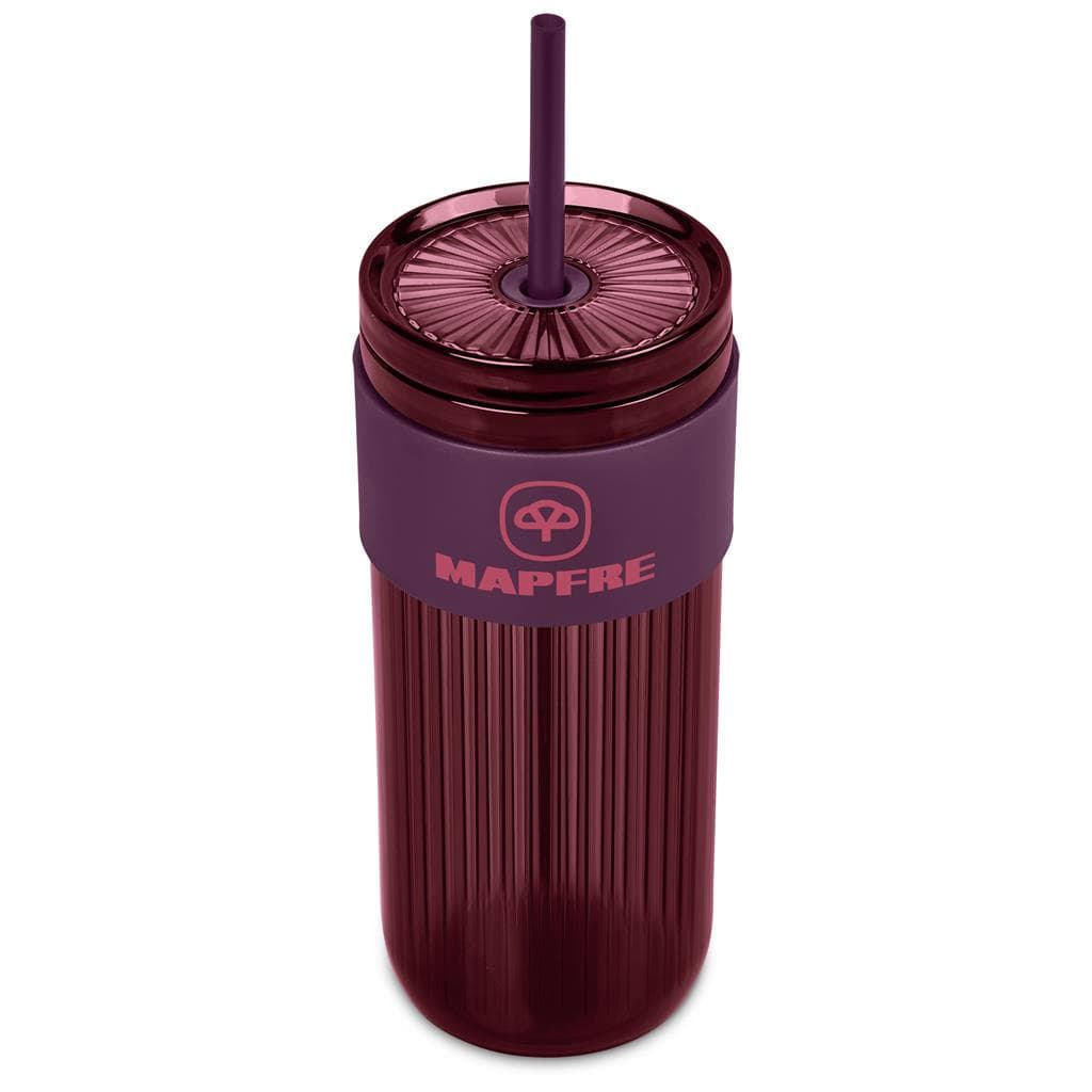 Serendipio Mayfair Plastic Tumbler & Straw – 650ml 21