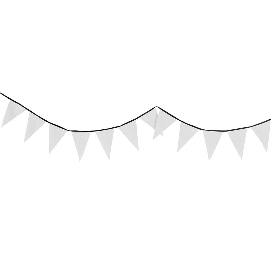 Sublimated Single-Sided Polyester Triangle Bunting 10m 2