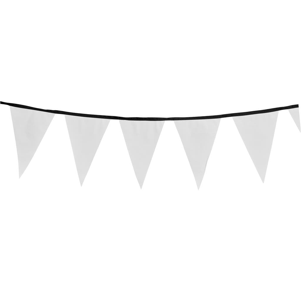 Sublimated Single-Sided Polyester Triangle Bunting 10m 6