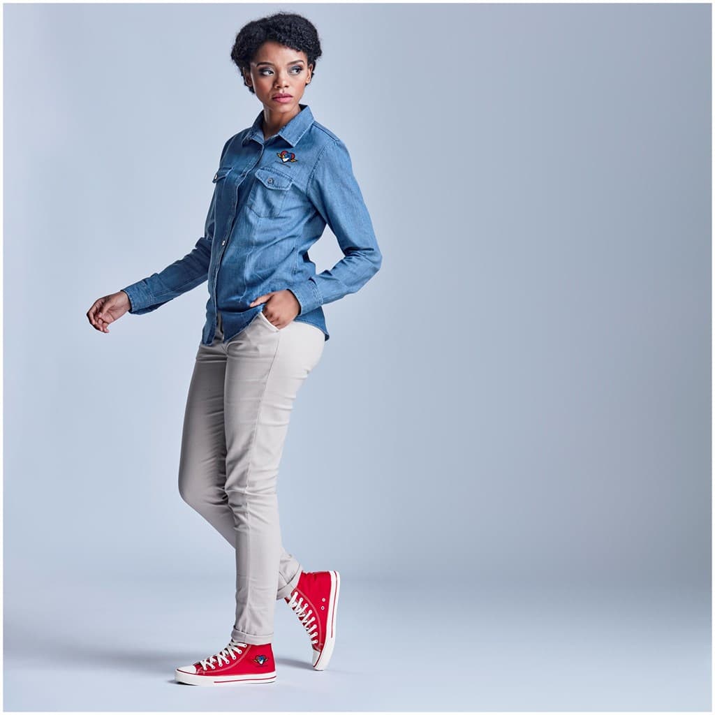 Unisex Retro High Top Canvas Sneaker 2