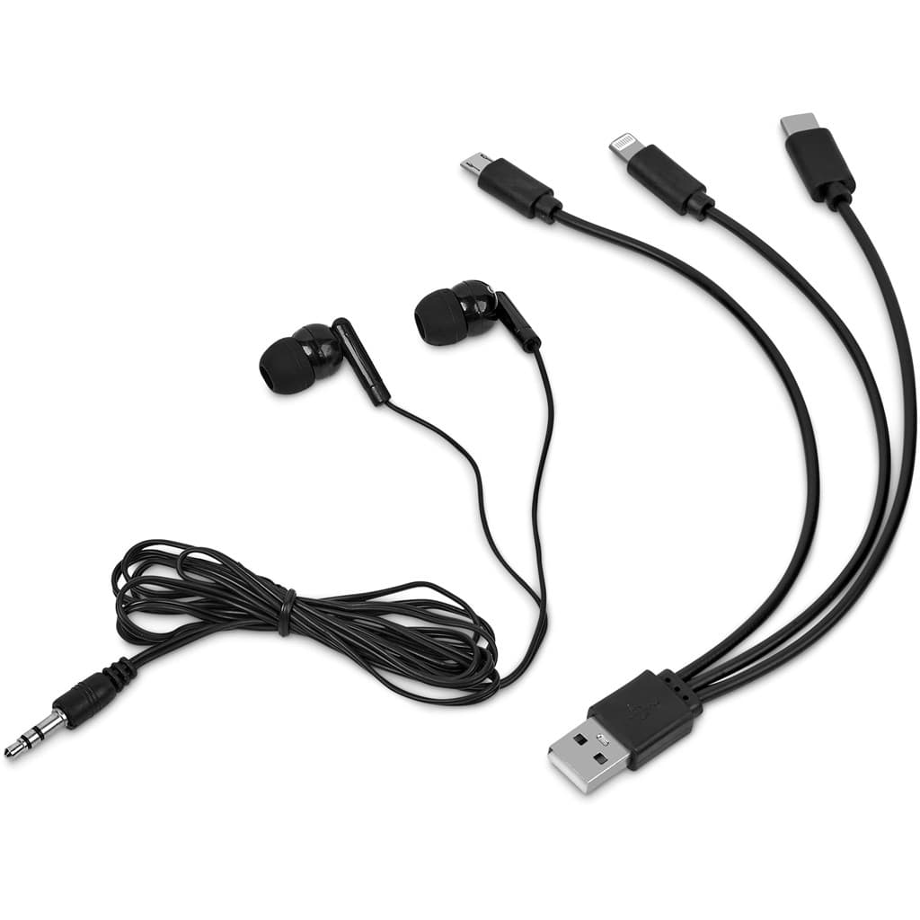 Altitude Zenia Earbuds & Tri-Cable Set 7