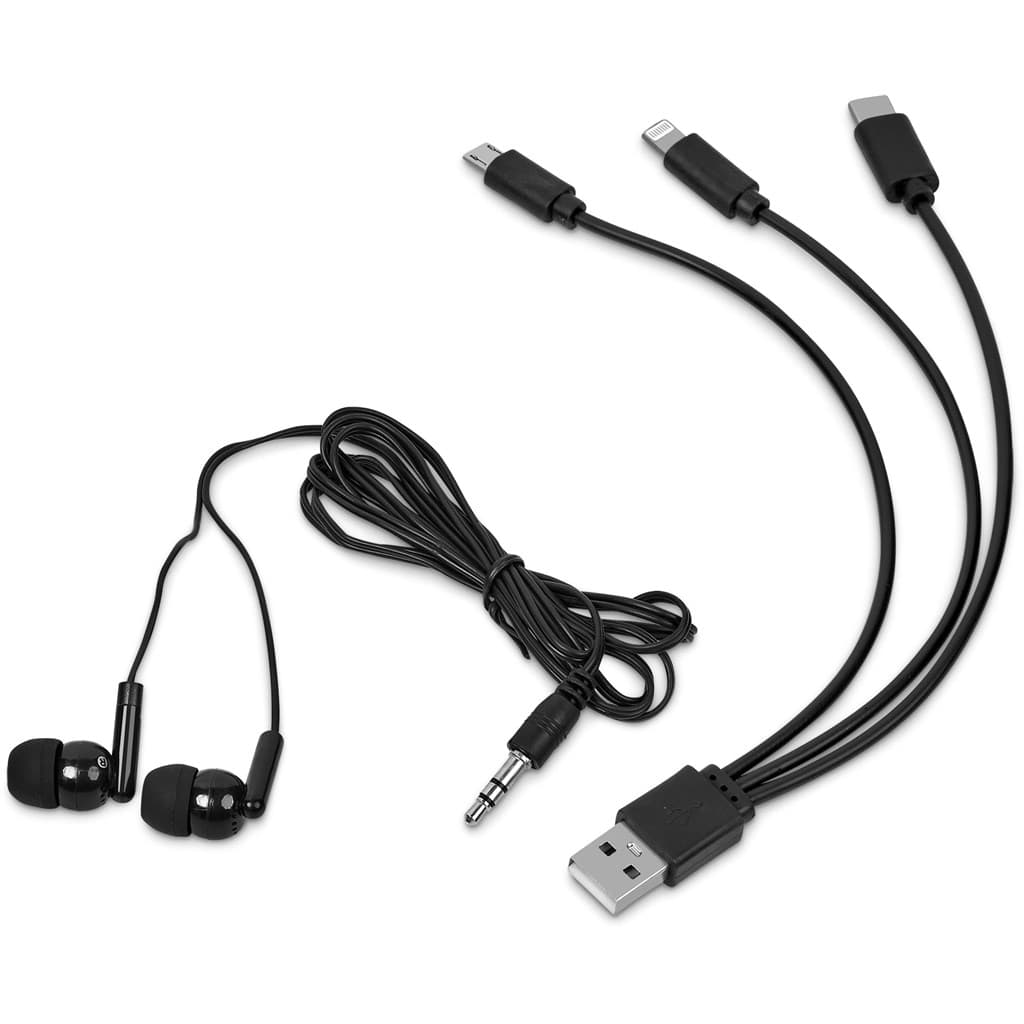 Altitude Zenia Earbuds & Tri-Cable Set 6