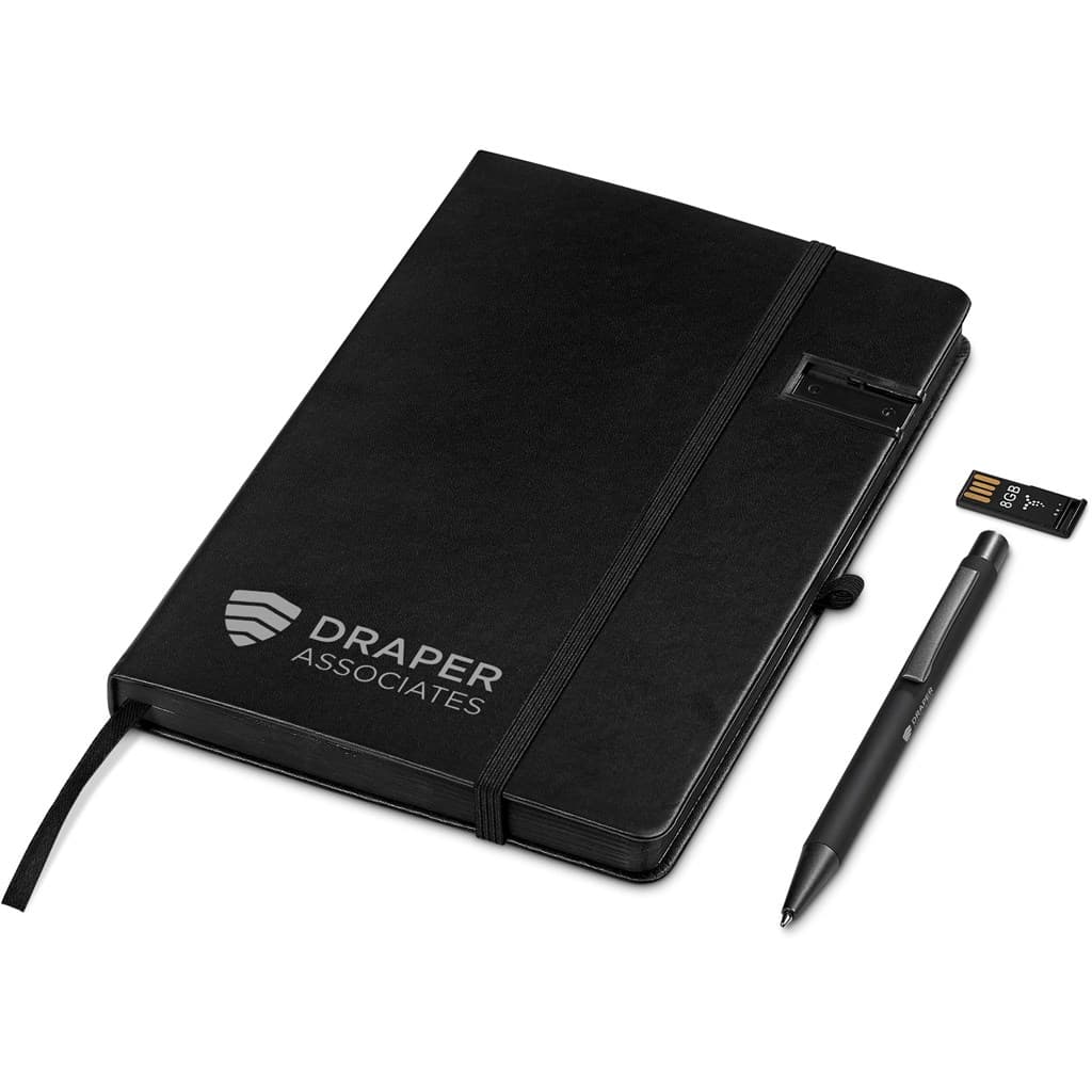 Altitude Billenium Flash Drive Notebook & Pen Set - 8GB 14