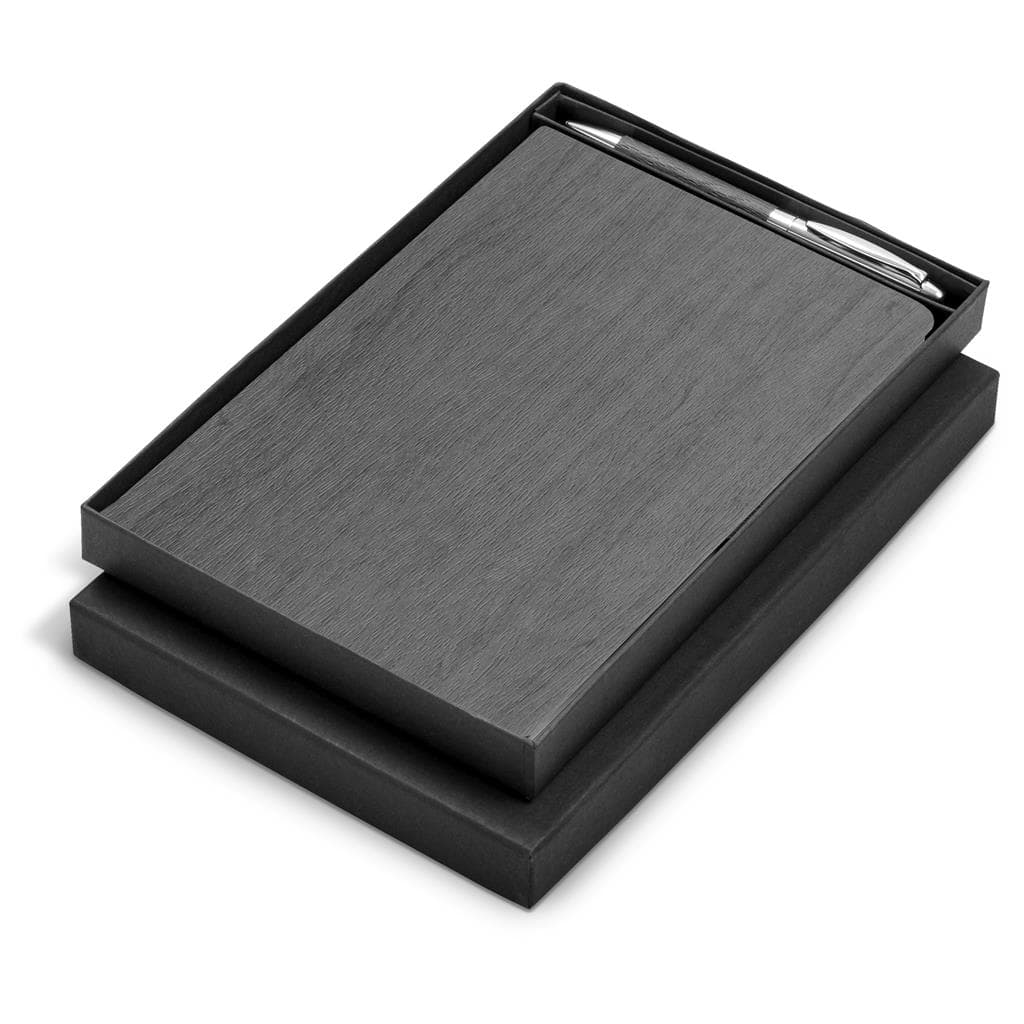 Oakridge Hard Cover Notebook & Pen Set 2