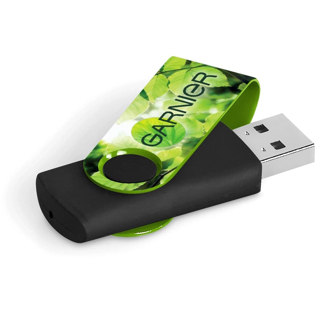 Axis Gyro Black Flash Drive - 32GB 13
