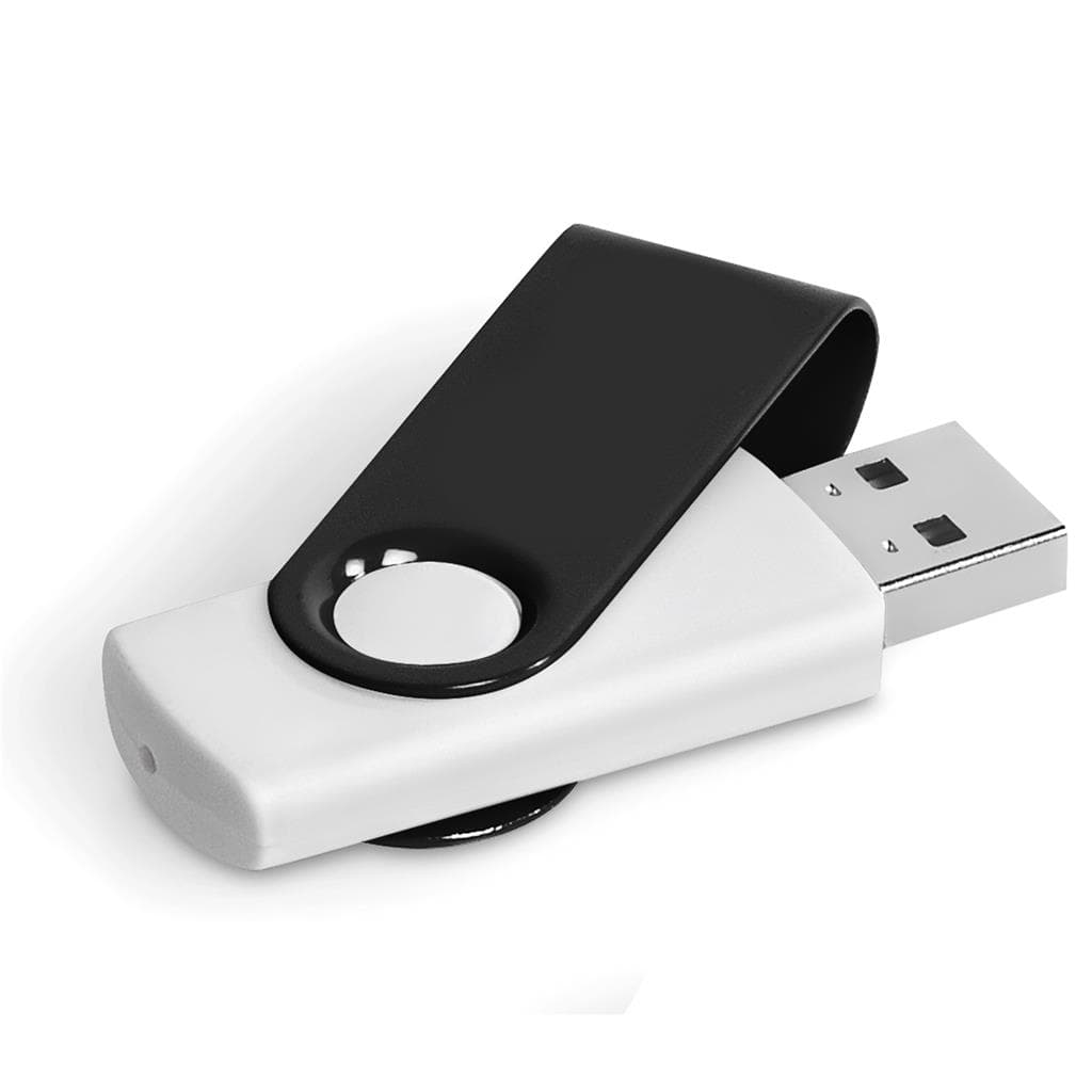 Axis Gyro White Flash Drive - 32GB 6